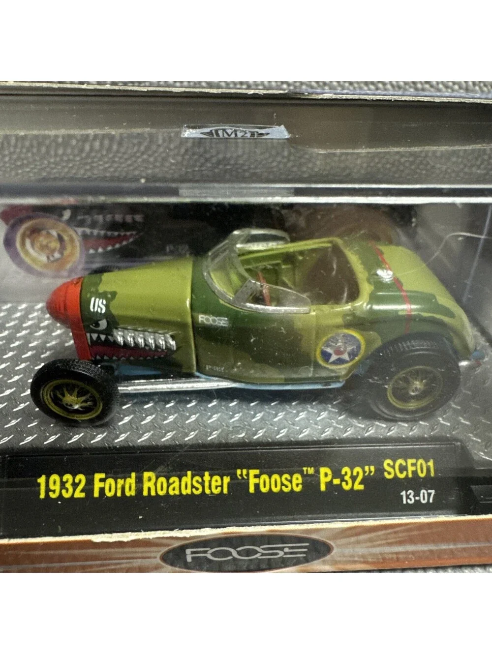 M2 Machines 1/64 1932 Ford Roadster Foose P-32 Model SCF01 Walmart Exclusive